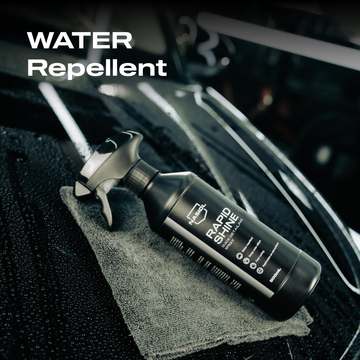 Nasiol Rapid Shine Easy to Aply Ceramic Coating Up To 1 Year Durabillity